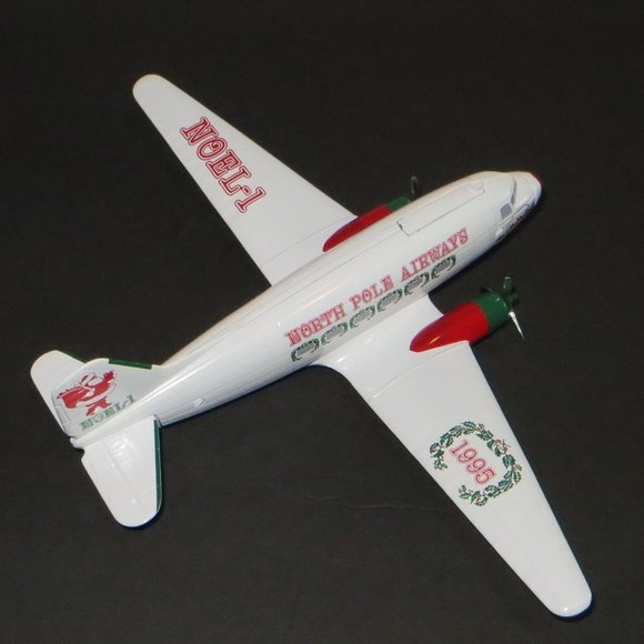 North Pole Airways DC3 Airplane Metal Bank New In Original Box - Picture 3 of 8